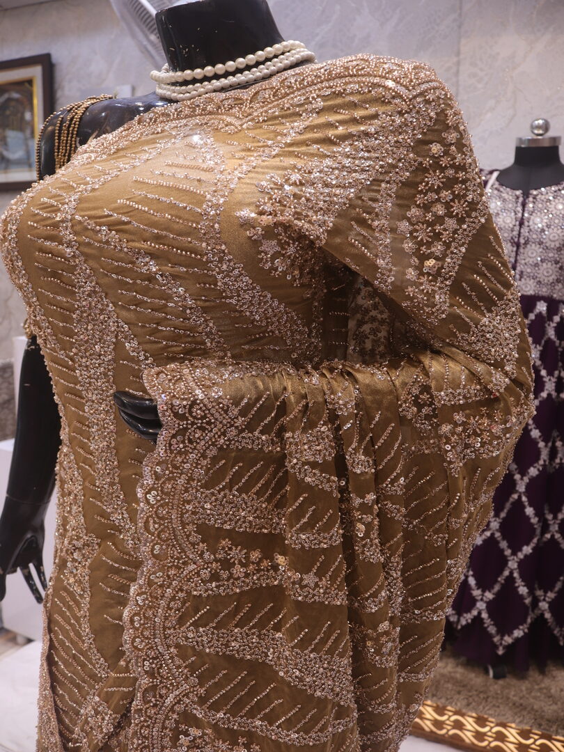 "The Hazelwood" Premium Designer Saree - Image 4